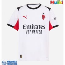 AC Milan Santiago Gimenez #7 Gostujuci Dres 2025-26 Kratak Rukav